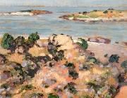 konrad magi Shore of Saaremaa Sweden oil painting artist